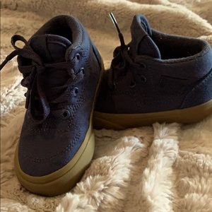 Vans toddler size 6 high top lace up shoes